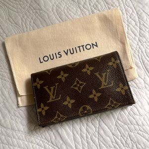 Louis Vuitton Porte monnaie toile monogram vintage